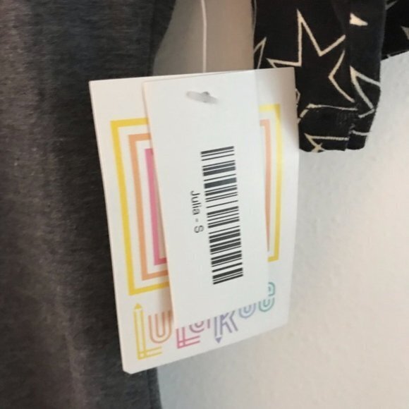 New lularoe Julia Short Sleeves crewneck Dress - Picture 4 of 6